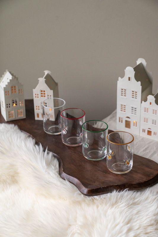 Xmas Vannglass 410ml - Nisse