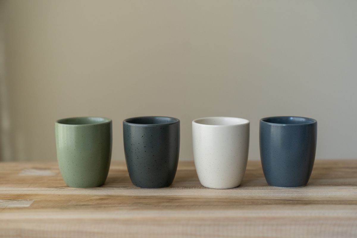 Krus steintøy, 4pk