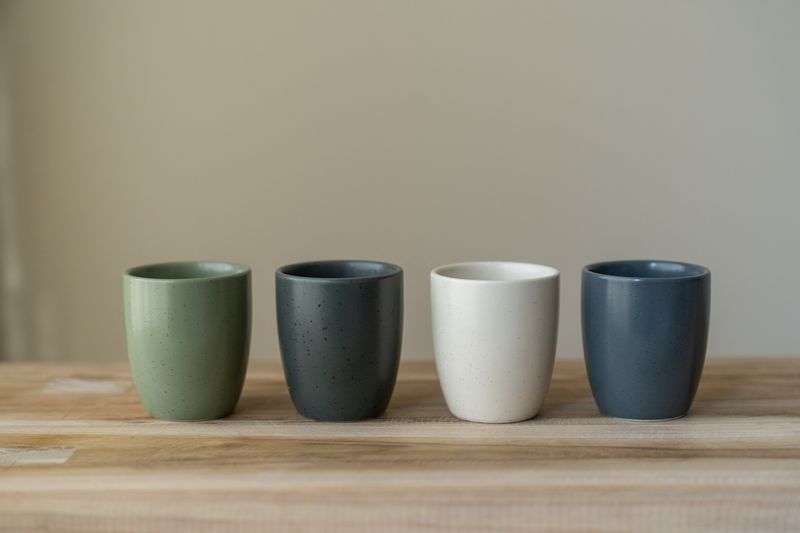 Krus steintøy, 4pk