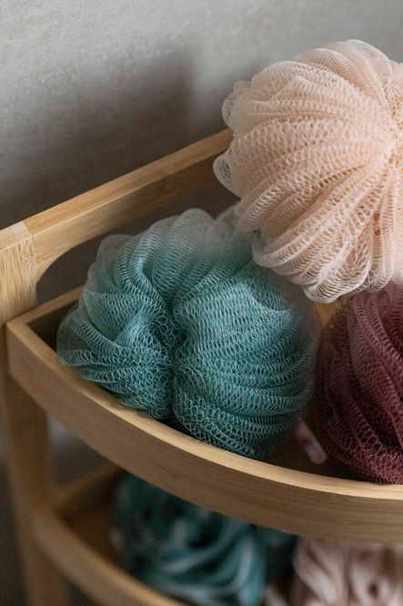 Hovedbilde Loofah Ball - Blå