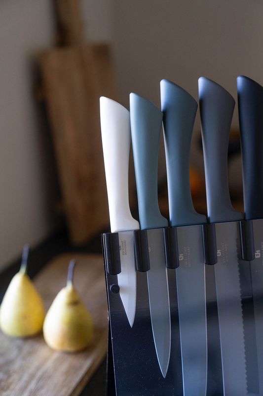 Knivsett m/stativ 5pk