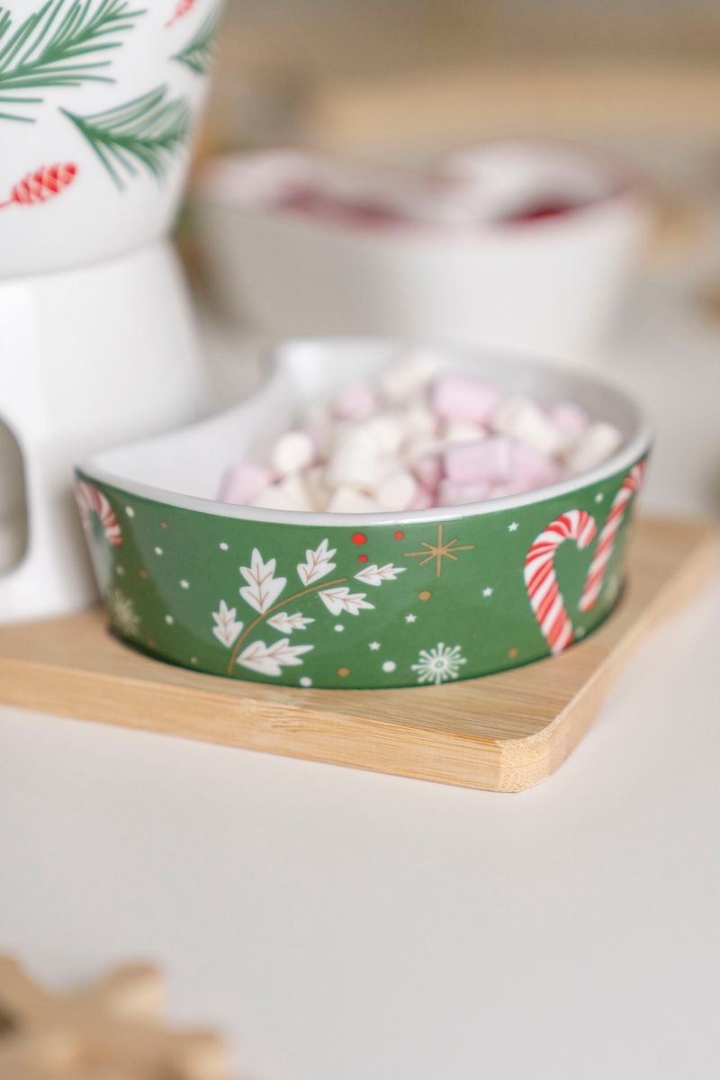 Fondue Sett - Merry Christmas