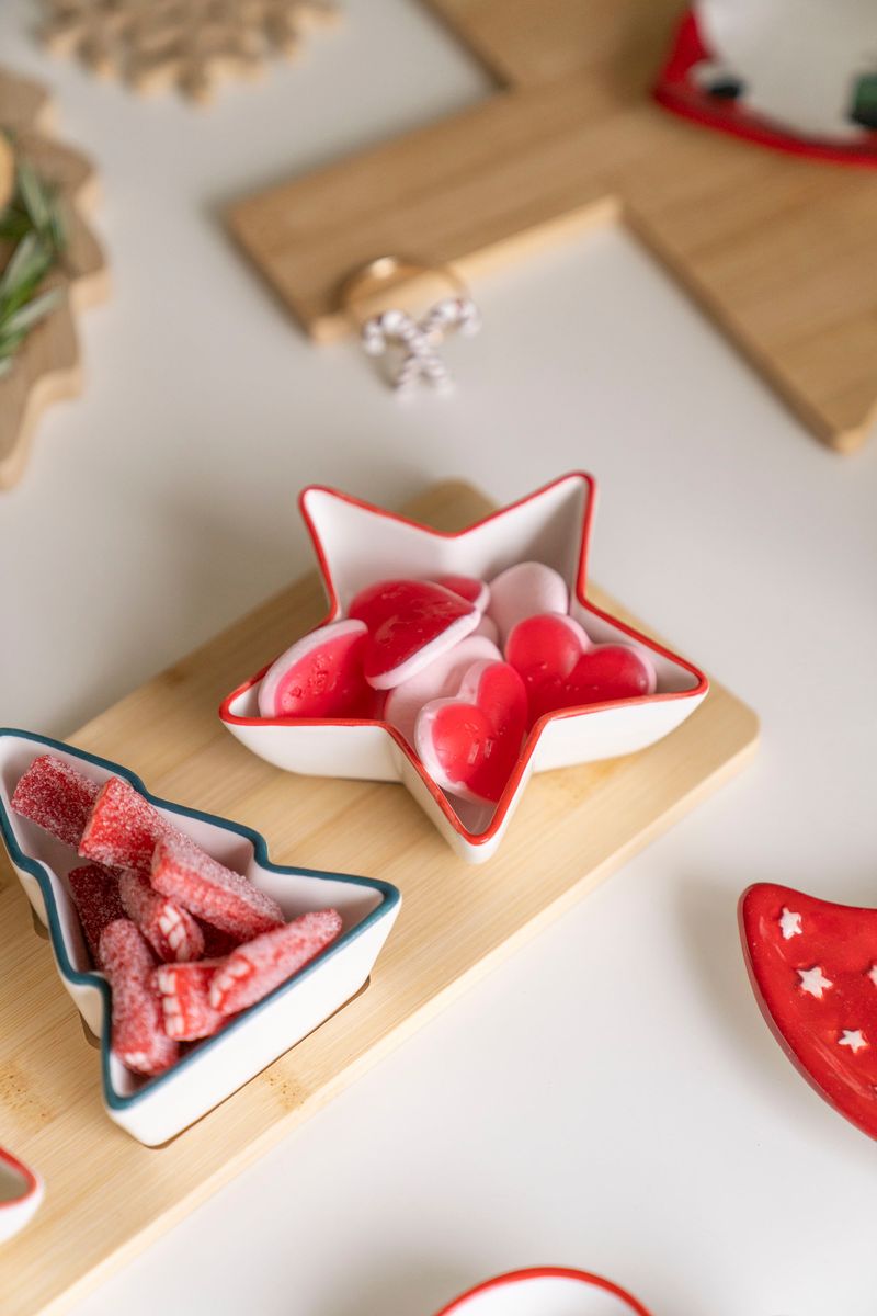 Serveringssett - Stjerne og Tre