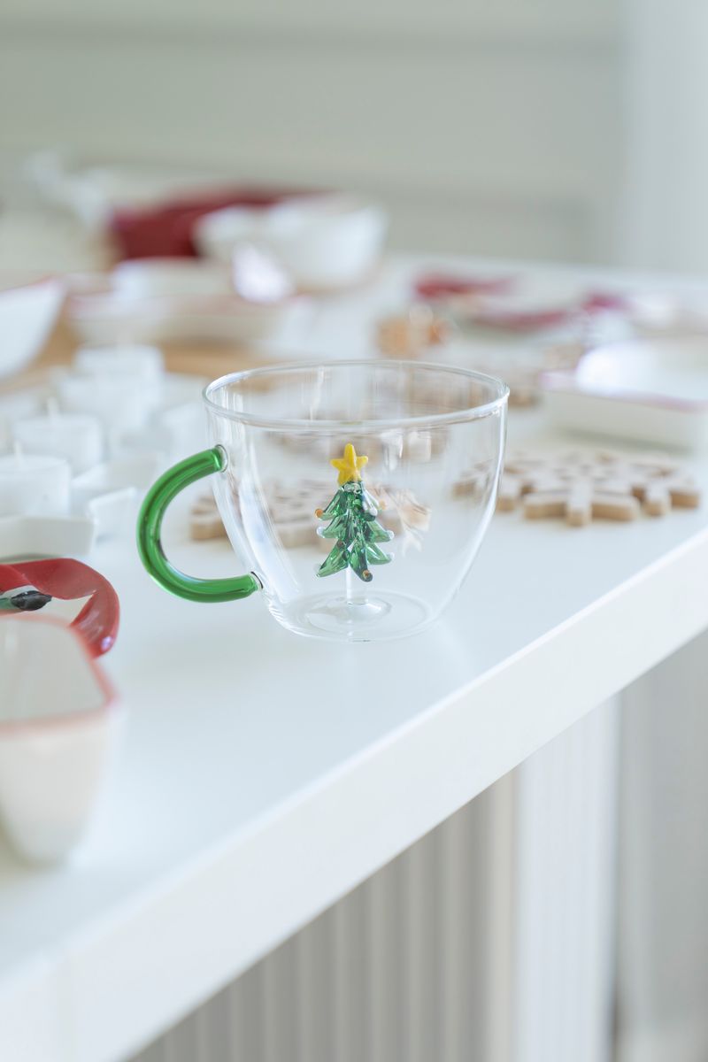 Tekopp - Glass Juletre