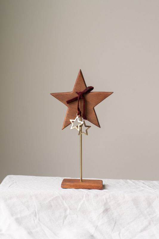 Julestjerne Åpen - 50cm