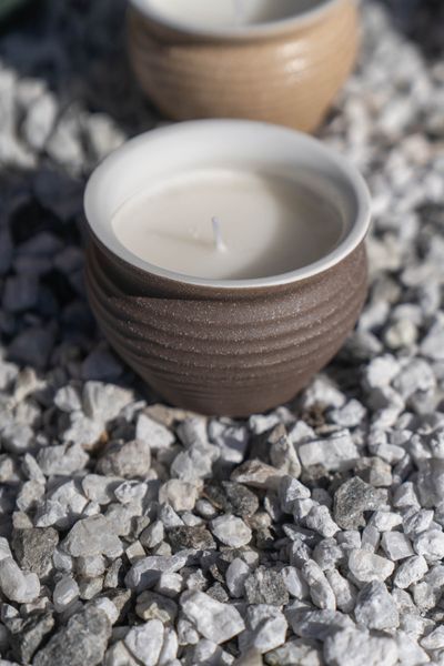 Hovedbilde Citronella- Mygglys i potte – grå