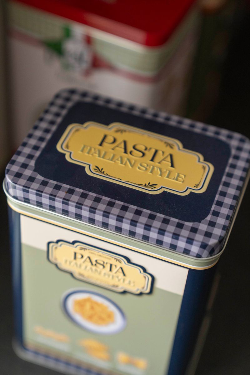 Milano Oppbevaringsboks  Pasta – Blå