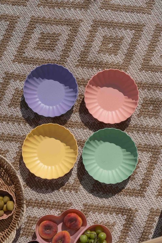 Soft skål – Ø19 cm – korall