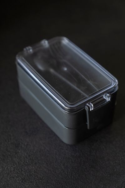 Hovedbilde Lunsjboks m/bestikk - Svart