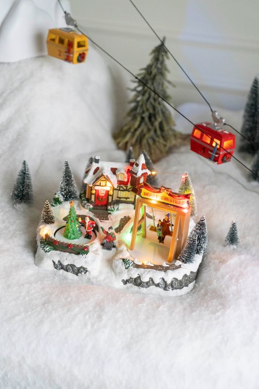 Juleby - Hus og Nisse