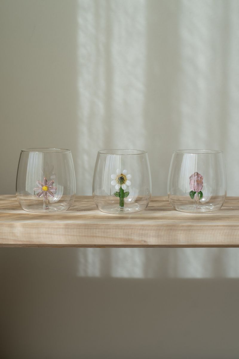 Drikkeglass – 500 ml – Rosa