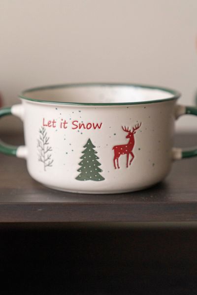 Hovedbilde Joy - Jumbokopp 13,5cm Let It Snow