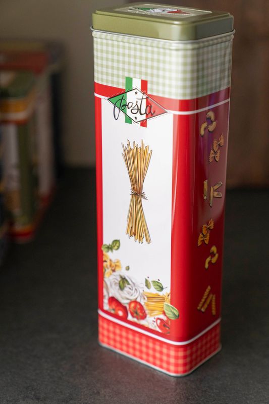 Milano Oppbevaringsboks Pasta – 9,5×7,5×H19,5cm – Grønn