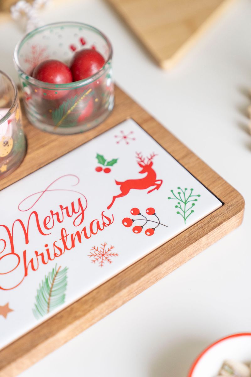 Serveringssett - Merry Christmas