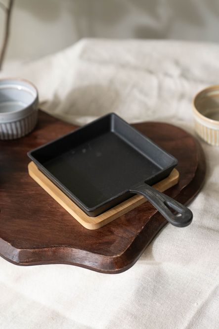 Hovedbilde Tapaspanne Firkantet - 14cm 