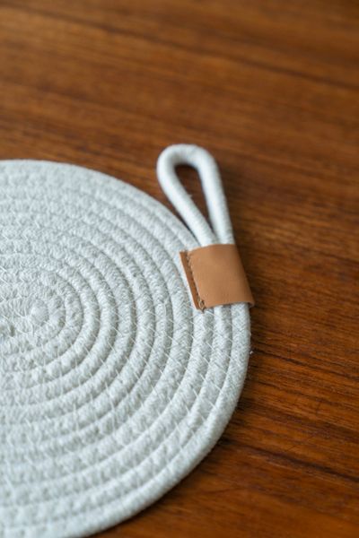 Hovedbilde Gryteunderlag 20cm - Hvit