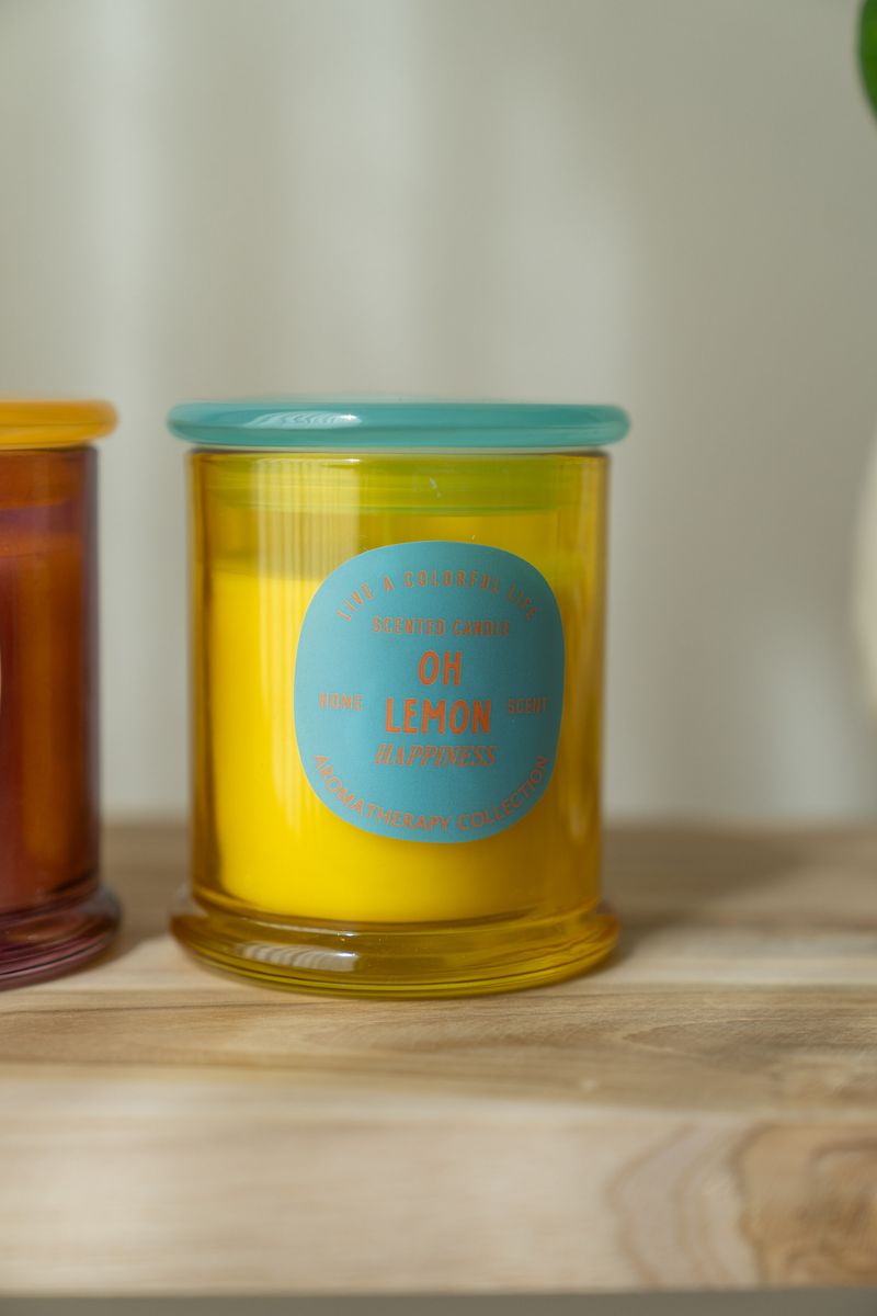 Duftlys i glass – Oh Lemon Mod