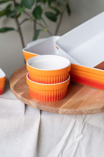 Hovedbilde Flamme Bolle 2pk - Oransje