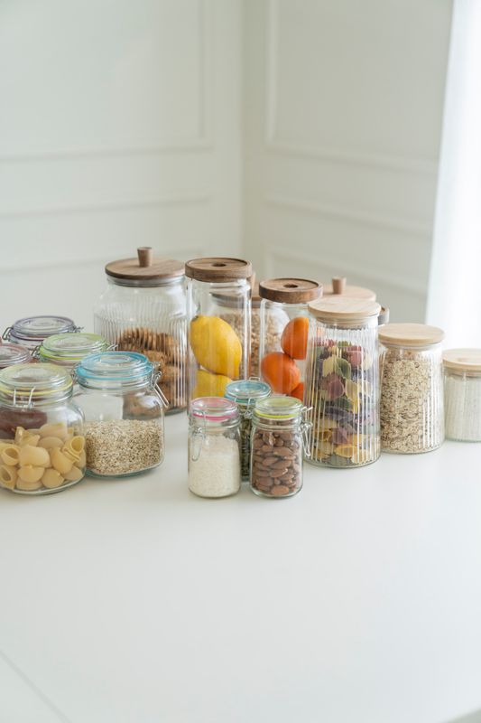 Glasskrukke 250ml - Grønn
