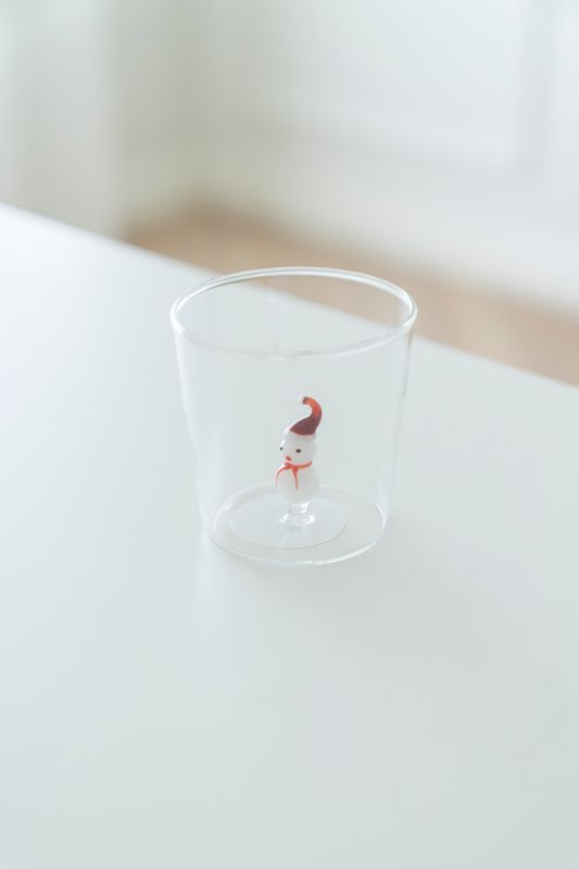 Vannglass - Snømann