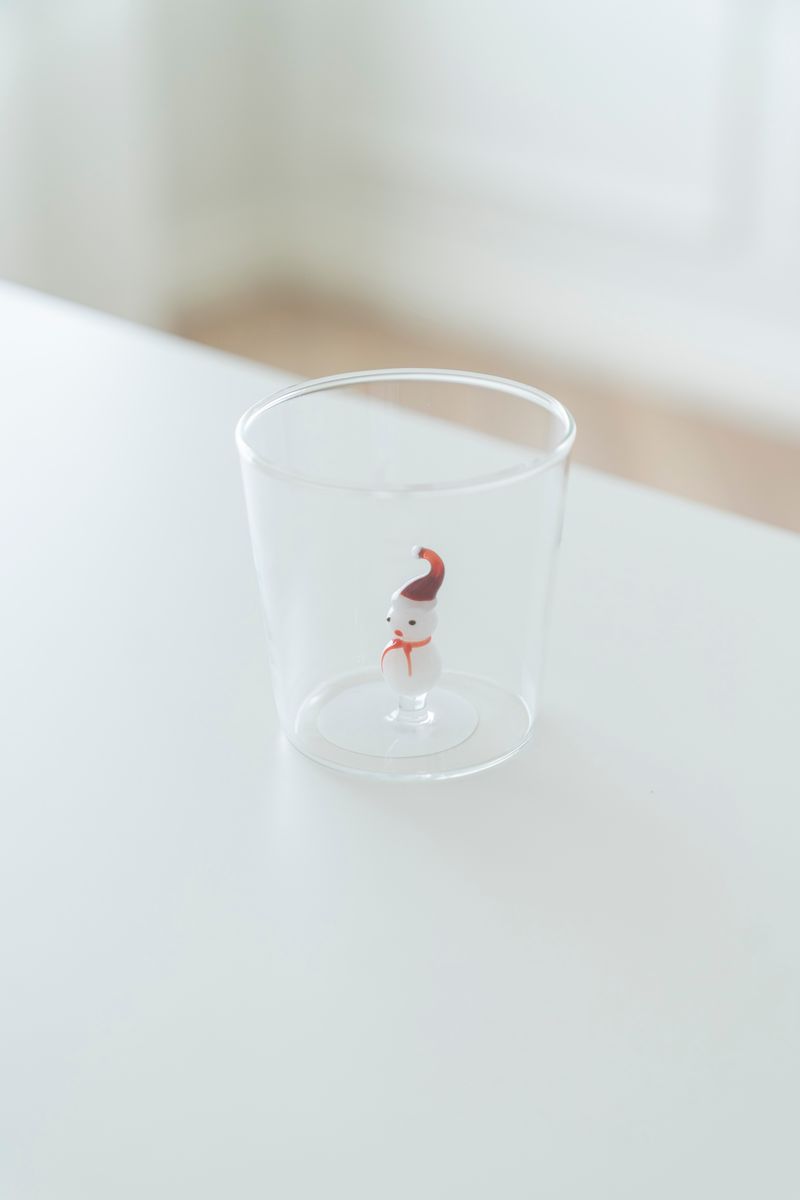 Vannglass - Snømann