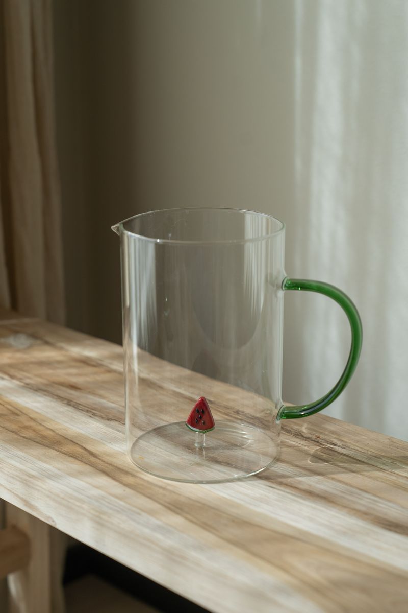 Glassmugge – 1,6 L – Vannmelon