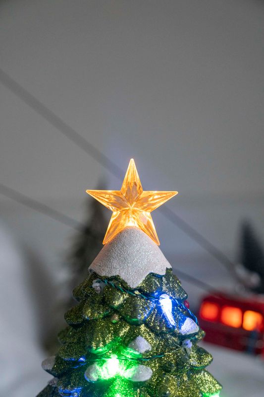 Juleby - Juletre m/tog