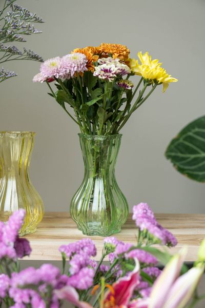 Hovedbilde Glassvase – grønn