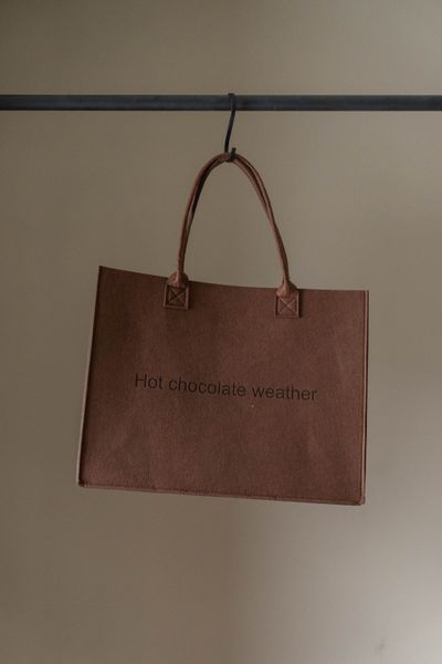 Hovedbilde Tote bag i filt – 44×34×18 cm – Hot ...