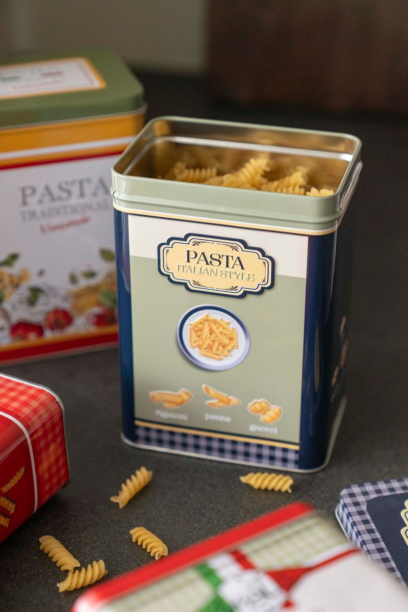 Milano Oppbevaringsboks  Pasta – Blå