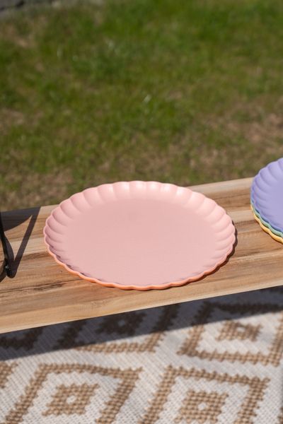 Hovedbilde Soft tallerken – Ø27,5 cm – korall