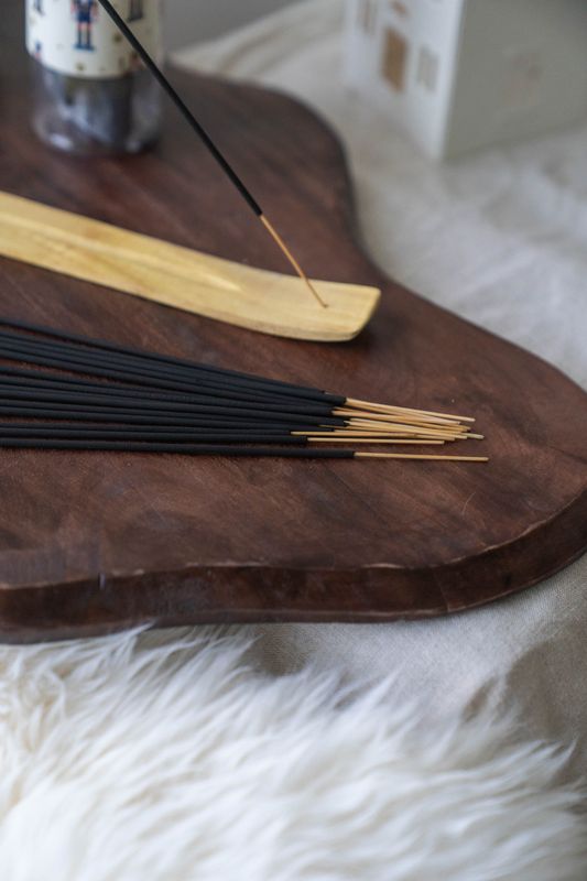 Røkelsessett med holder Peaceful Pine