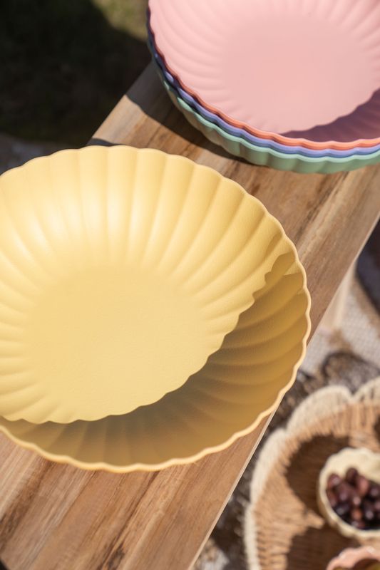 Soft skål – Ø27,5 cm – gul