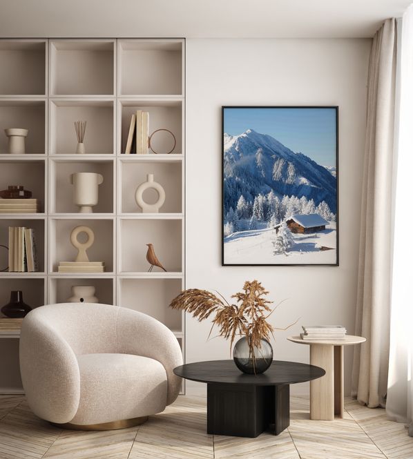 Hovedbilde Poster - Fjellhytte