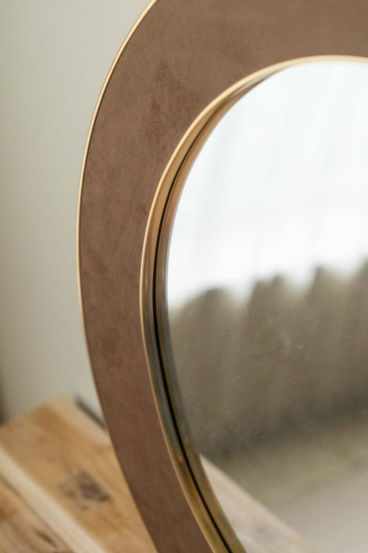 Speil 60cm Brun 