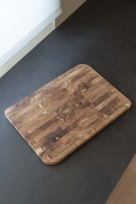 Hovedbilde Serveringsbrett i teak – 40×28 cm