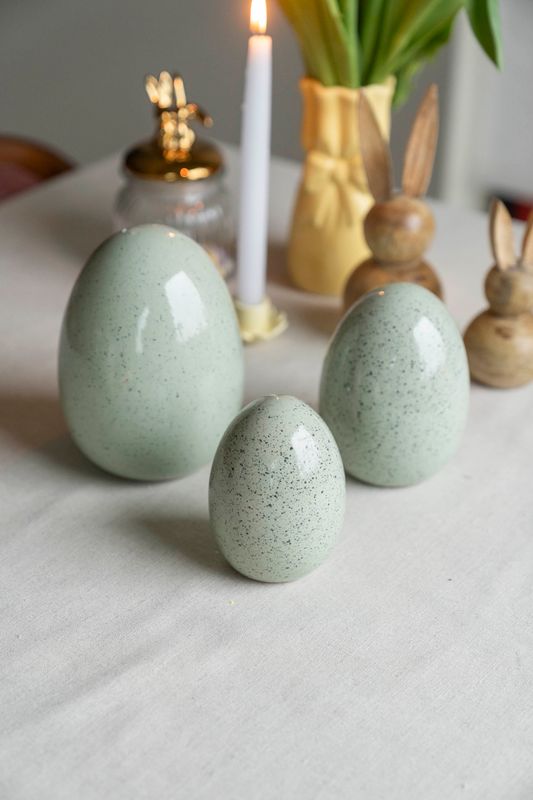 Påskeegg – 17,5 cm – Grønn
