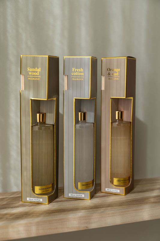 Duftpinner – 450 ml – Orange & Oud