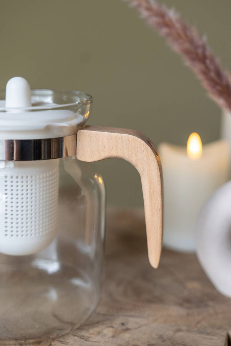 Tekanne m/trehåndtak