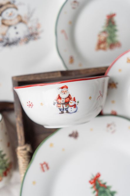 Hovedbilde Juleminner Skål 420ml - Nisse