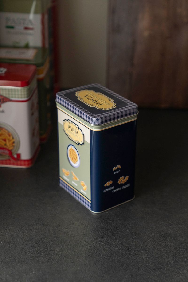Milano Oppbevaringsboks  Pasta – Blå