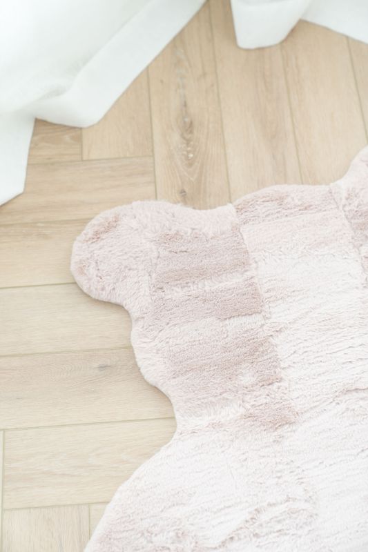 Barneteppe bjørn – Beige