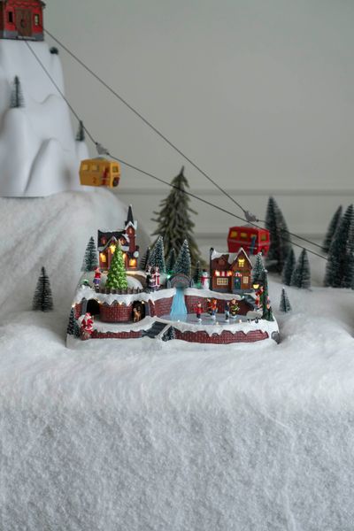 Hovedbilde Juleby - Skøytebane og Julesang