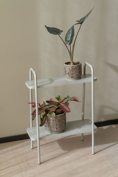 Hovedbilde Blomsterstativ – 50×26×66 cm – grå