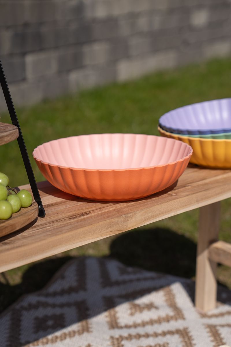 Soft skål – Ø27,5 cm – korall