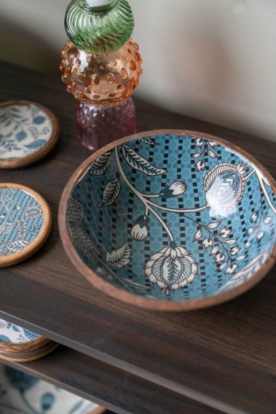 Hovedbilde Athen - Bolle 20x7cm Blå