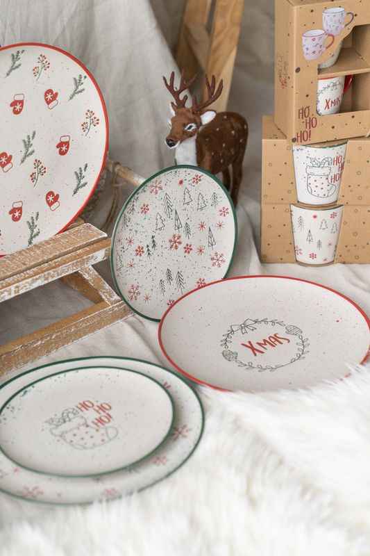 Julehilsen Skål 14cm - Xmas