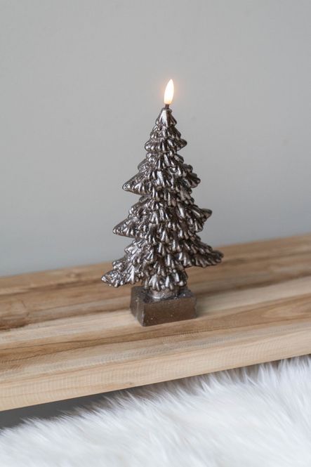 Hovedbilde LED Juletre 23cm - Brun