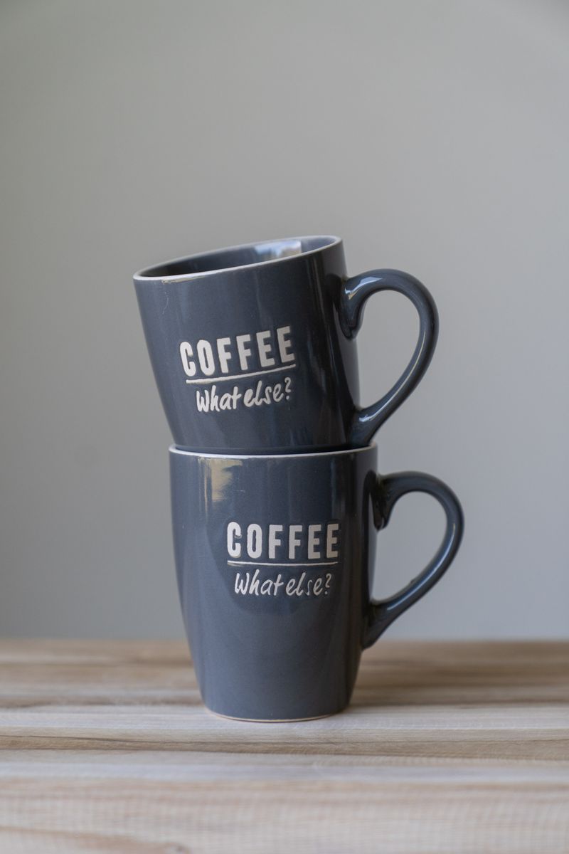 Krus – 340 ml – 2pk – Coffe, what else?