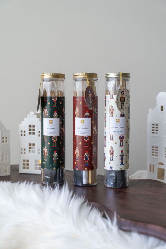 Røkelsessett med holder Iced Berry